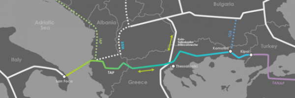 «Южный газовый коридор» из Азербайджана подсоединили к Италии