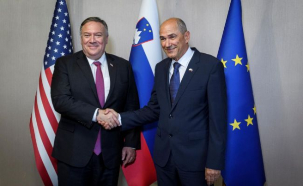 Премьер Словении — госсекретарю США: Проведем новые выборы в Белоруссии