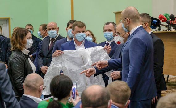Темп заболеваемости коронавирусом на Украине вырос в два с половиной раза