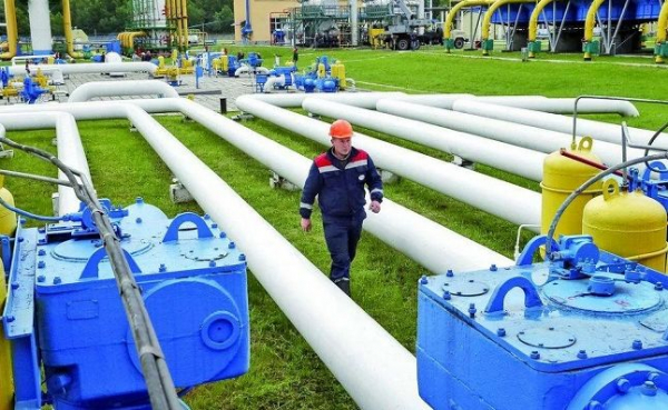 Транзит российского газа через Украину в первом полугодии упал на 44%