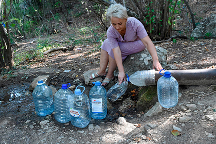 Названы возможные решения проблемы с нехваткой воды в Крыму